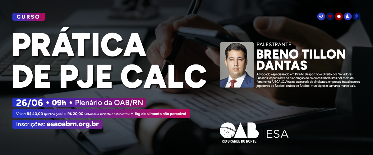 Prática de PJCalc