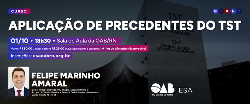 Aplicação de precedentes  do TST