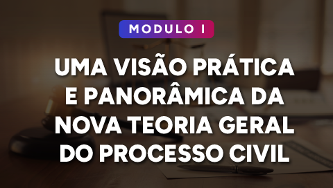 Módulo I - Uma visão prática e panorâmica da Nova Teoria Geral do Processo Civil